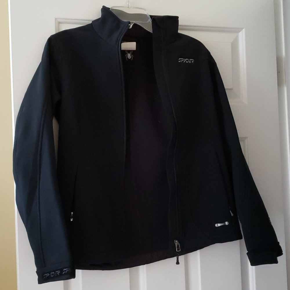 Spyder- black jacket, ladies 8